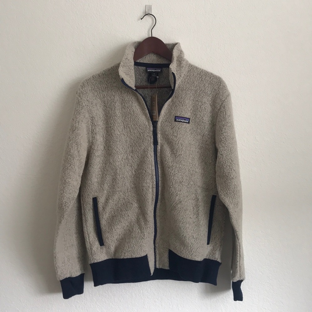 NWT Patagonia Men’s Woolyester Fleece Jacket